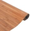 vidaXL Vloerkleed rechthoekig 80x300 cm bamboe naturel