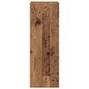 vidaXL TV Eenheden Wandgemonteerd 4 pcs Oud Hout Bewerkt hout
