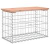 vidaXL Tuinbank schanskorfontwerp 63x31,5x42 cm massief douglashout