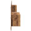 vidaXL Hoofdbord Met Kast met lade 3 pcs Oud Hout Bewerkt hout