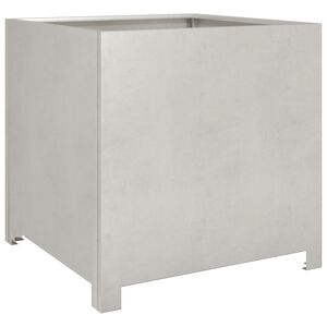 vidaXL Plantenbak 50x50x50 cm roestvrij staal