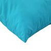 vidaXL Spreidkussens Effen 4 pcs Turquoise 50 x 50 cm Polyester Stof