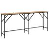 vidaXL Wandtafel Artisan Eiken 180 x 30 x 75 cm Bewerkt hout