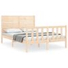 vidaXL Bedframe zonder matras massief grenenhout 140x200 cm
