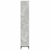vidaXL Badkamer Kast met lade Beton Grijs 31,5 x 33 x 190 cm