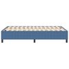 vidaXL Platform bedframe Blauw 120 x 200 cm Stof