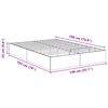 vidaXL Ottoman Bedframe met opslag Sonoma Eiken 193 x 140 x 25 cm