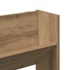 vidaXL Schoenenkast 2 pcs Artisan Eiken 85 x 18 x 90 cm Bewerkt hout