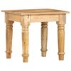 vidaXL Bijzettafel 43x43x40 cm massief mangohout