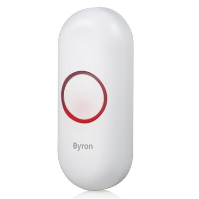 Byron Draadloze plug-in deurbelset wit