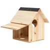vidaXL Eekhoornhuisje 26x25x29 cm massief vurenhout