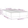 vidaXL Boxspring bed 120x200 cm stof lichtgrijs