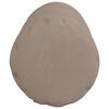 vidaXL Bolster Kussens 2 stuks Taupe Ø 25 x 70 cm Microvezel Stof
