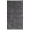 vidaXL Vloerkleed HUARTE laagpolig zacht wasbaar 60x110 cm antraciet