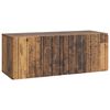 vidaXL Wandbeugel TV-kast Oud hout 78,5 x 31 x 30 cm Bewerkt hout