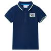 Kinderpoloshirt 104 marineblauw