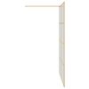 vidaXL Inloop Douche Wand Goud 140 x 195 cm gehard glas