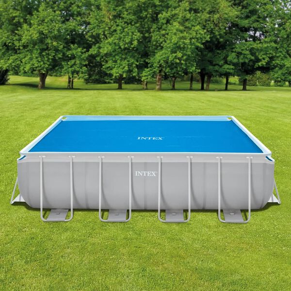 Intex Solarzwembadhoes 378x186 cm polyetheen blauw