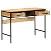 vidaXL Schrijfbureau Bruin 100 x 50 x 75 cm Massief Mango Hout