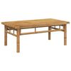 vidaXL Salontafel 90x50x35 cm bamboe