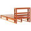 vidaXL Bedframe zonder matras massief grenenhout wasbruin 90x190 cm