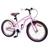 vidaXL Kinderfiets 20 Inch voor 6-11 jaar oud Lichtroze
