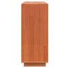 vidaXL Dressoir Wasbruin 104,5 x 34 x 80 cm Massief grenenhout
