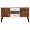 vidaXL Dressoir 118x30x62 cm massief mangohout