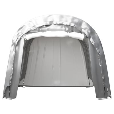 vidaXL Opslagtent 300x300 cm staal grijs