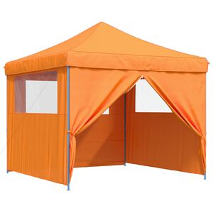vidaXL Partytent 292 x 292 x 315 cm Oranje Oxford Stof