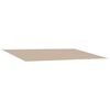 vidaXL Vervangingsdoek voor zonnescherm Beige 300 x 200 cm Polyester