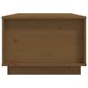 vidaXL Salontafel 100x50x35 cm massief grenenhout honingbruin