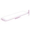 vidaXL Wandpanelen 12 st 1,08 m² 60x15 cm fluweel roze