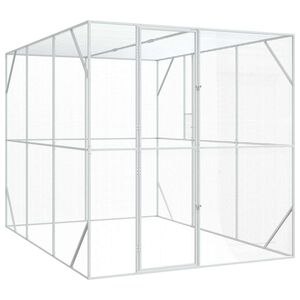 vidaXL Vogelkooi Antraciet 210 x 304 x 213 cm