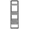 vidaXL Boekenkast 80x30x105 cm bewerkt hout betongrijs