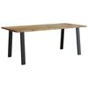 vidaXL Eettafel 200x90x75 cm massief acaciahout