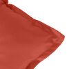 vidaXL Tuinbankkussens 2 st 100x50x7 cm stof gem&ecirc;leerd rood