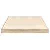 vidaXL Vloer bedframe Sonoma 100 x 200 cm Bewerkt hout