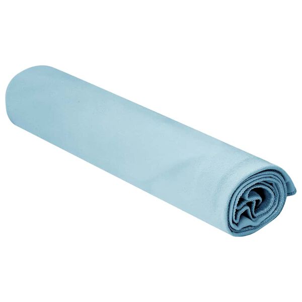 vidaXL Sporthanddoeken 2 pcs Blauw 100 x 50 cm Polyester en polyamide