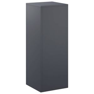 vidaXL Plantenstandaard Antraciet 30 x 30 x 80 cm Roestvrij staal