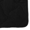 vidaXL Vol jaar dekbed Zwart 140 x 220 cm Microfiber en Teddy fleece