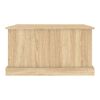 vidaXL Opbergbox Sonoma Eiken 70x40x38 cm Bewerkt Hout