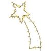 vidaXL Kerstverlichting vallende ster silhouet 80 LEDs warm wit