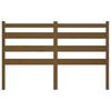 vidaXL Hoofdbord 186x4x100 cm massief grenenhout honingbruin