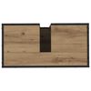 vidaXL Badkamerkast Artisan Eiken 65 x 33 x 60 cm Bewerkt hout