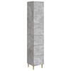 vidaXL Kastenset 2 pcs 33 x 34,5 x 90 cm Bewerkt hout