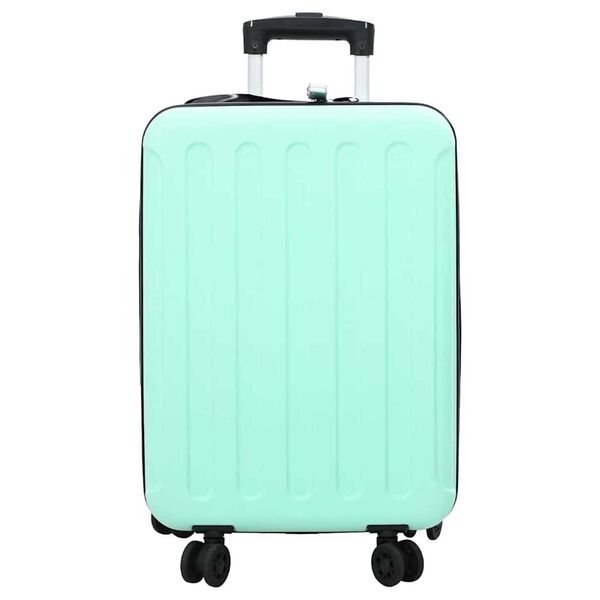 vidaXL Koffer met slot Mintgroen 34 x 23 x 55.5 cm ABS Kunststof