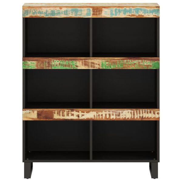 vidaXL Bijzetkast 85x33x107 cm massief gerecycled hout