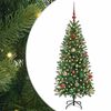 vidaXL Kunstkerstboom Groen 150 cm PE en PVC