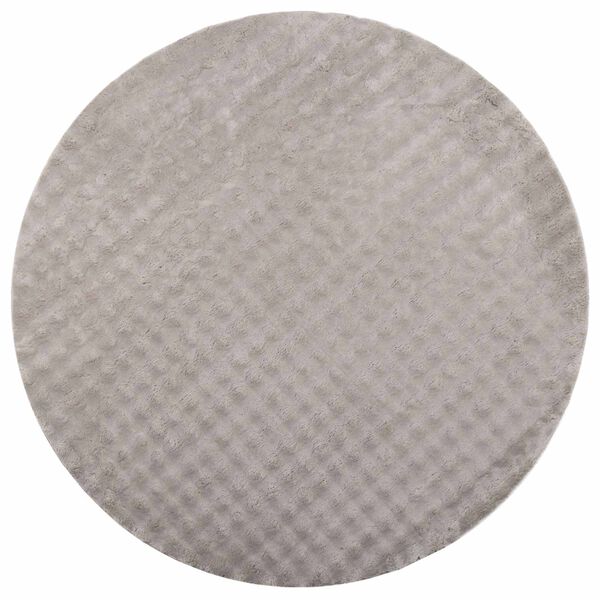 vidaXL Vloerkleden Rond HUARTE Zand &Oslash; 120 CM Polyester